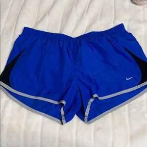 Royal blue nike shorts